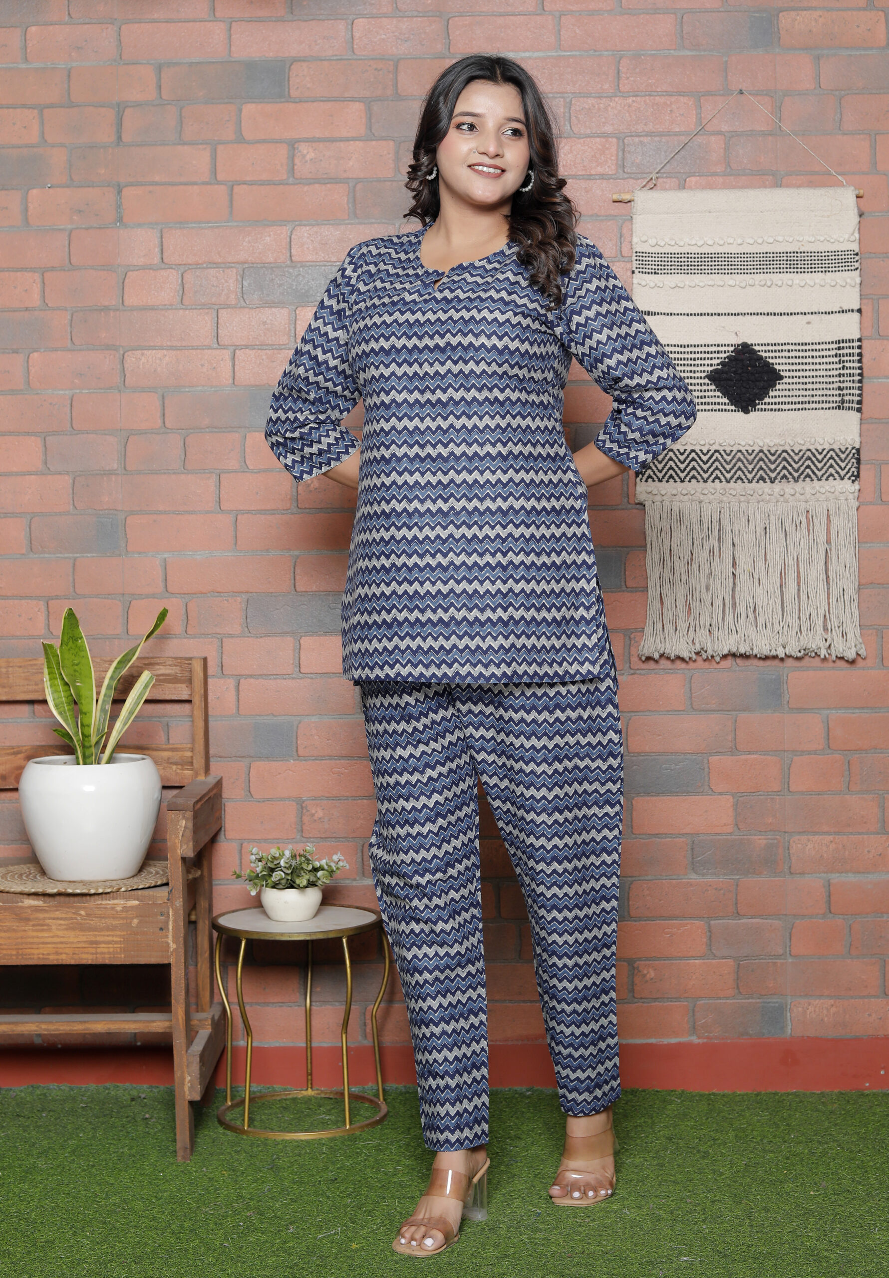 Slit two piece corset